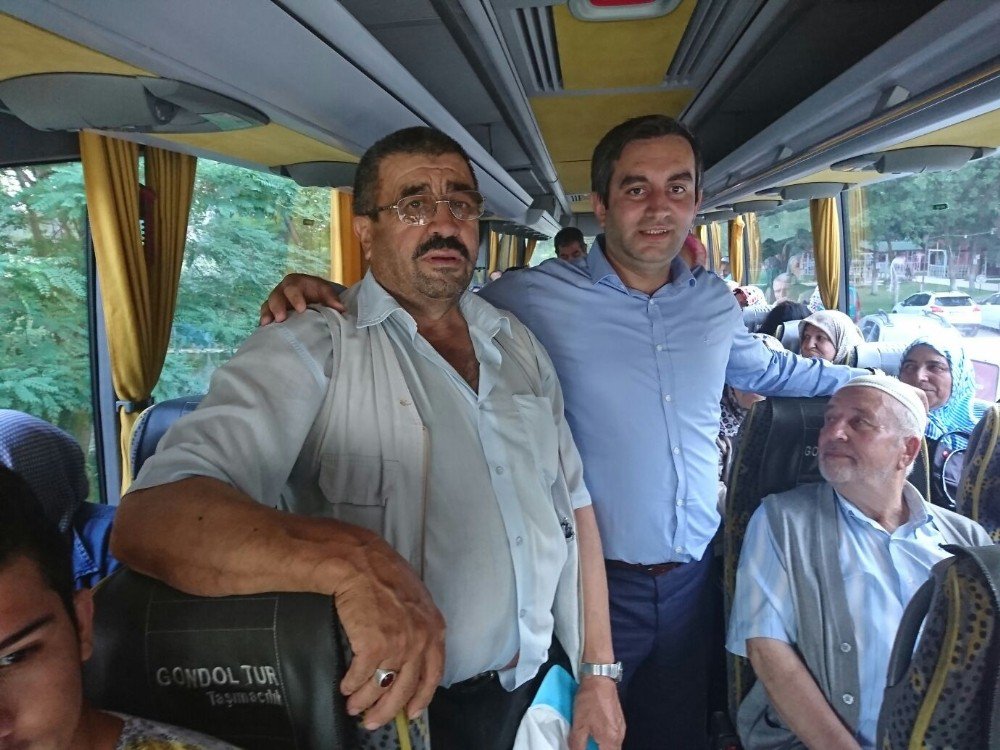 Şehit aileleri ve gaziler piknikte bir araya geldi