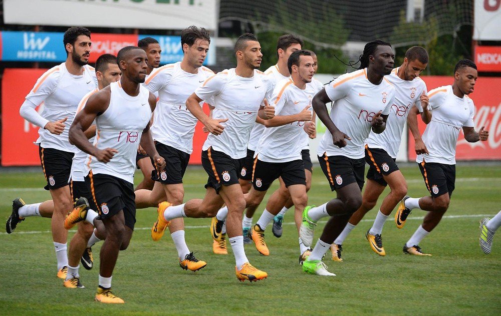 Galatasaray hazırlıklarını sürdürdü