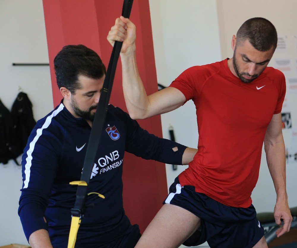 Trabzonspor, Atiker Konyaspor maçı hazırlıklarını sürdürdü