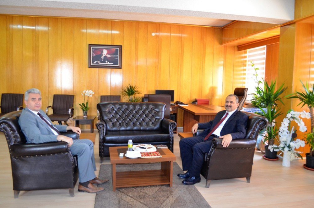 Vali Kaban, Başsavcı Usta’ya hoş geldin ziyaretinde bulundu