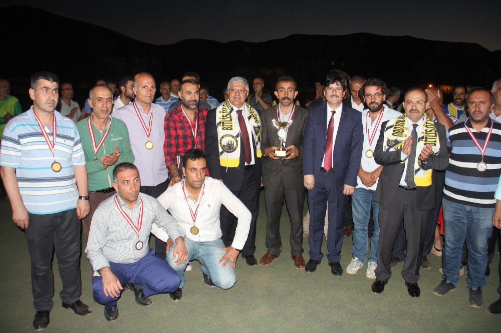 Bitlis’te futbol turnuvası