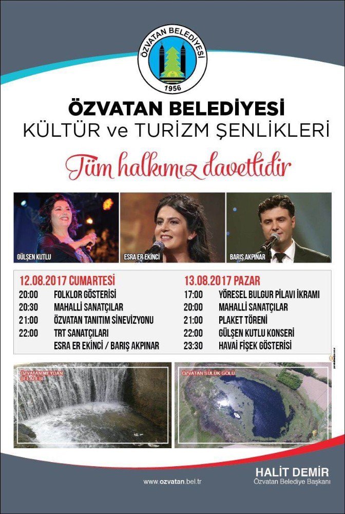 Özvatan’da şenlik var