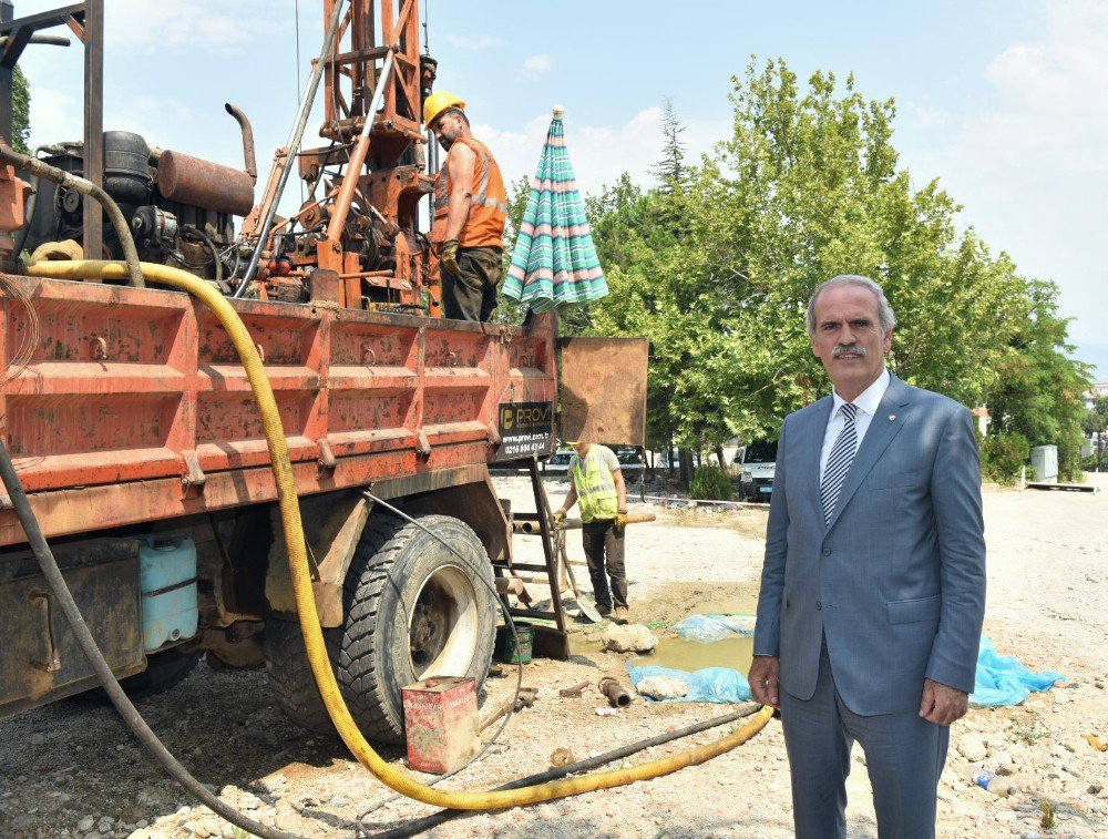 Yer altı metrosu için ilk sondaj