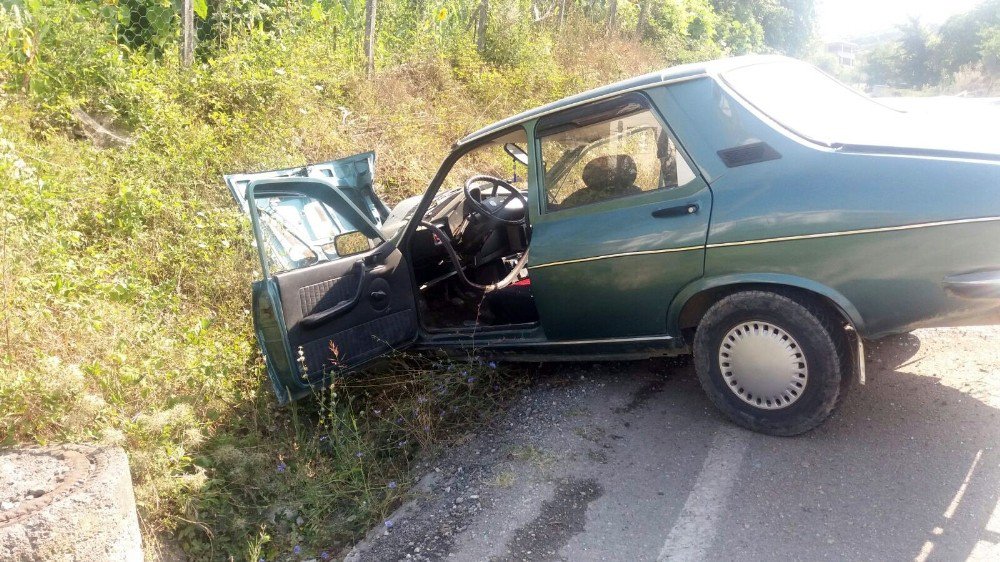 Kastamonu’da alkollü sürücü beton mikserine çarptı