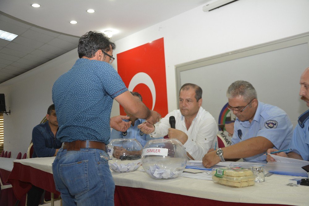 Körfez’de kurban yerleri için kura çekildi