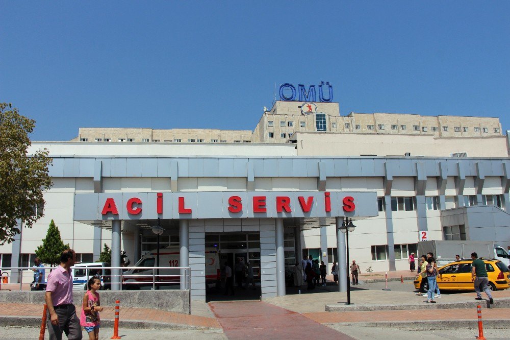 OMÜ Tıp Fakültesi Hastanesinde 90 kişi yemekten zehirlendi iddiası