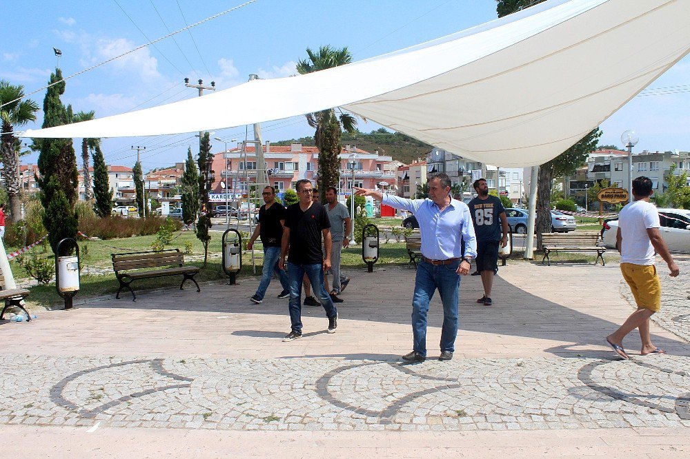 Ayvalık Belediyesi Sarımsaklı için kolları sıvadı