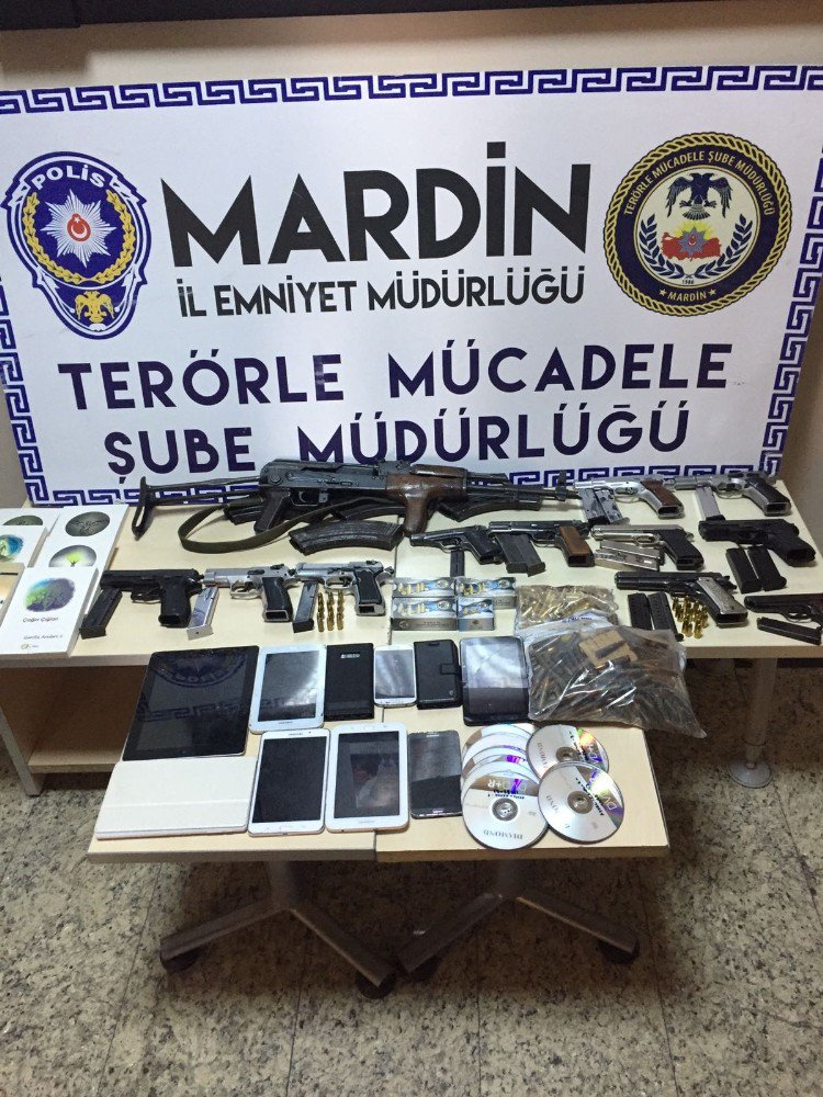 Mardin merkezli 4 ilde terör operasyonu: 25 gözaltı