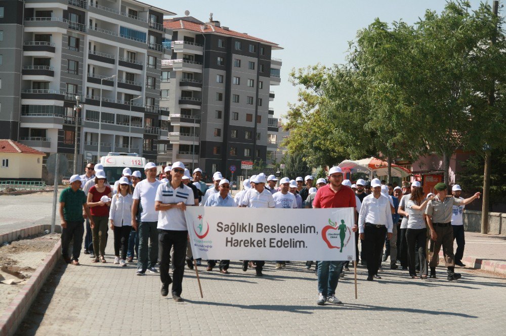 Kulu’da sağlık yürüyüşü düzenlendi