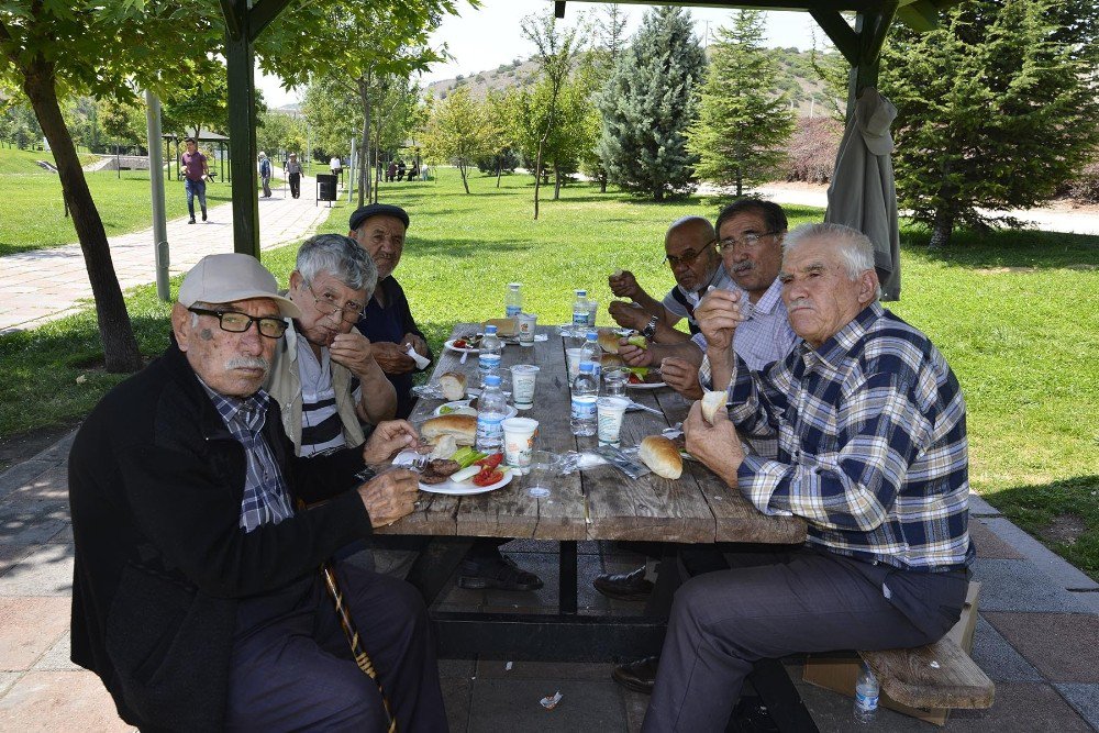 Sağlıklı yaşlılar piknikte buluştu