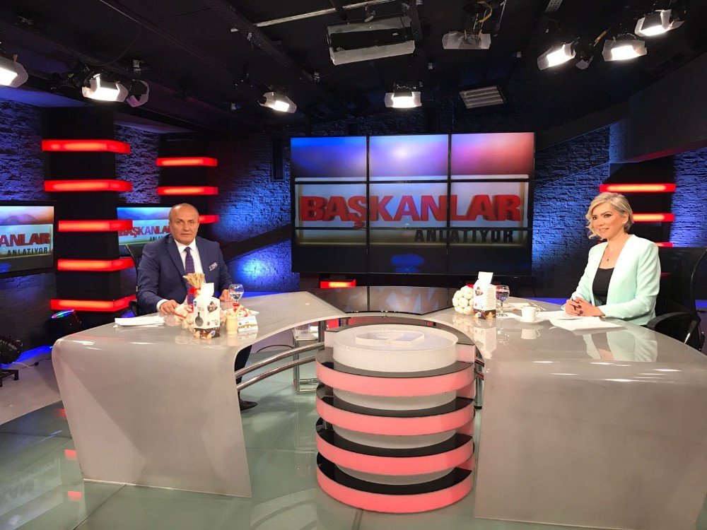 Başkan Arslan, TGRT Haber ve Kanal A’ya canlı yayın konuğu oldu