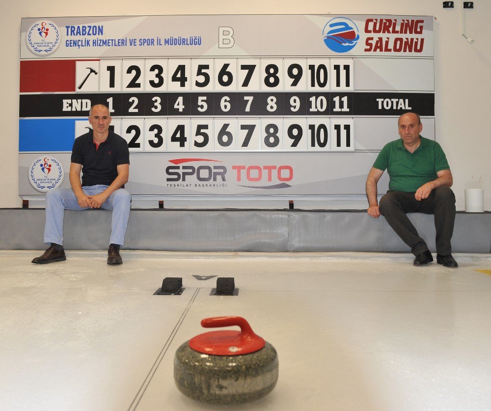 Trabzon Olimpik Curling Salonu’na kavuştu