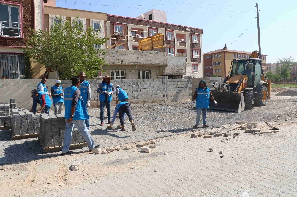 Süleymaniye mahallesinde yollar tamamlandı