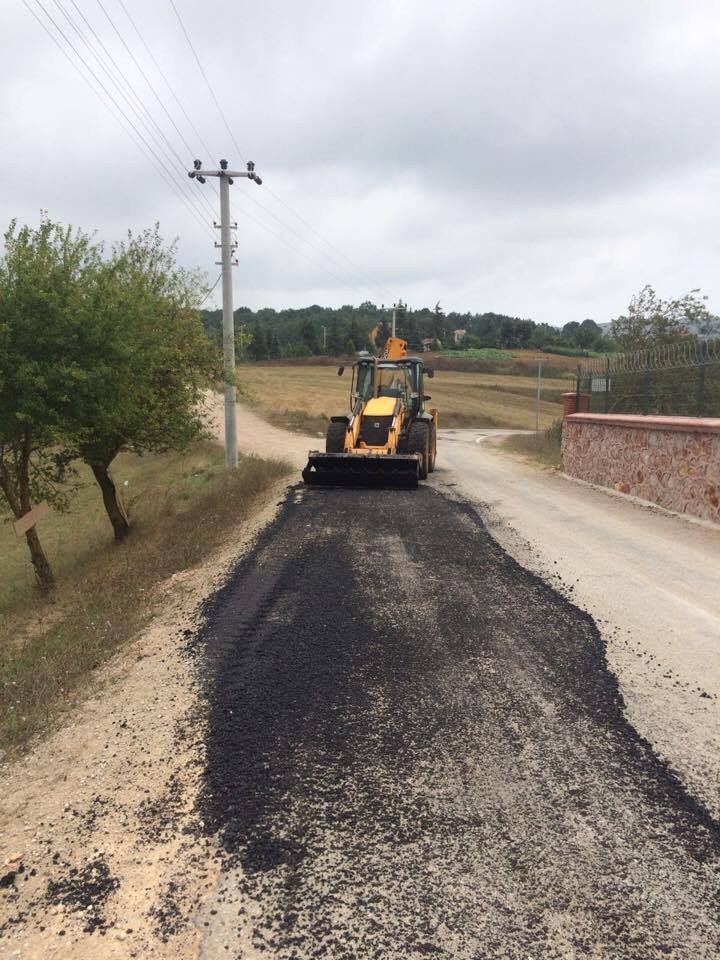 Körfez’de asfalt seferberliği sürüyor