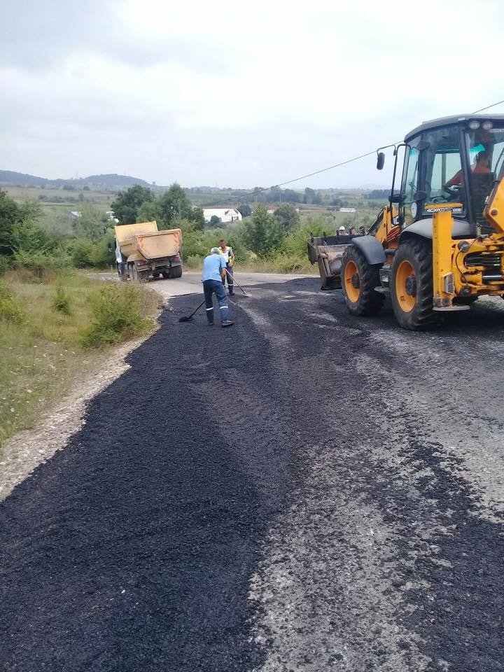 Körfez’de asfalt seferberliği sürüyor