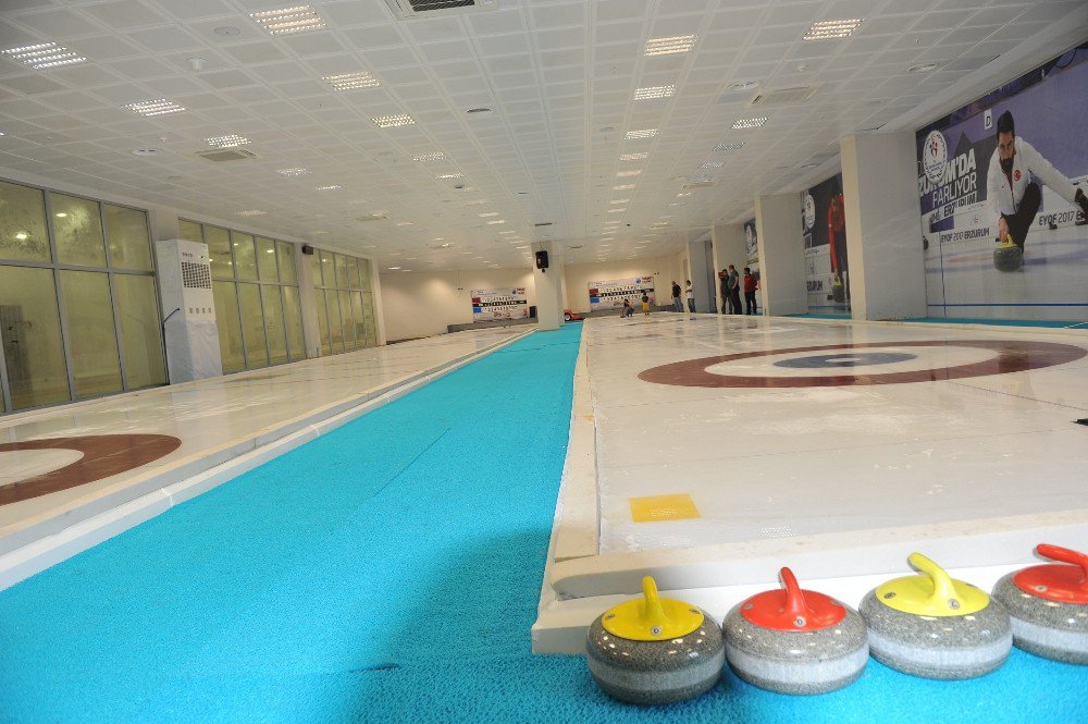 Trabzon Olimpik Curling Salonu’na kavuştu