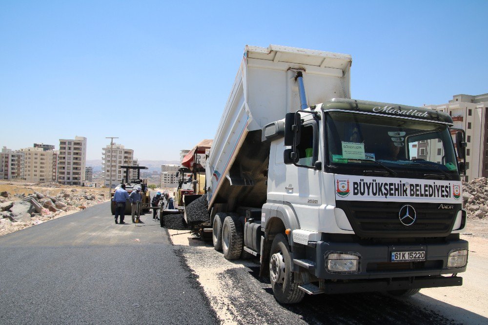 Şanlıurfa’da sıcak asfaltla seferberliği