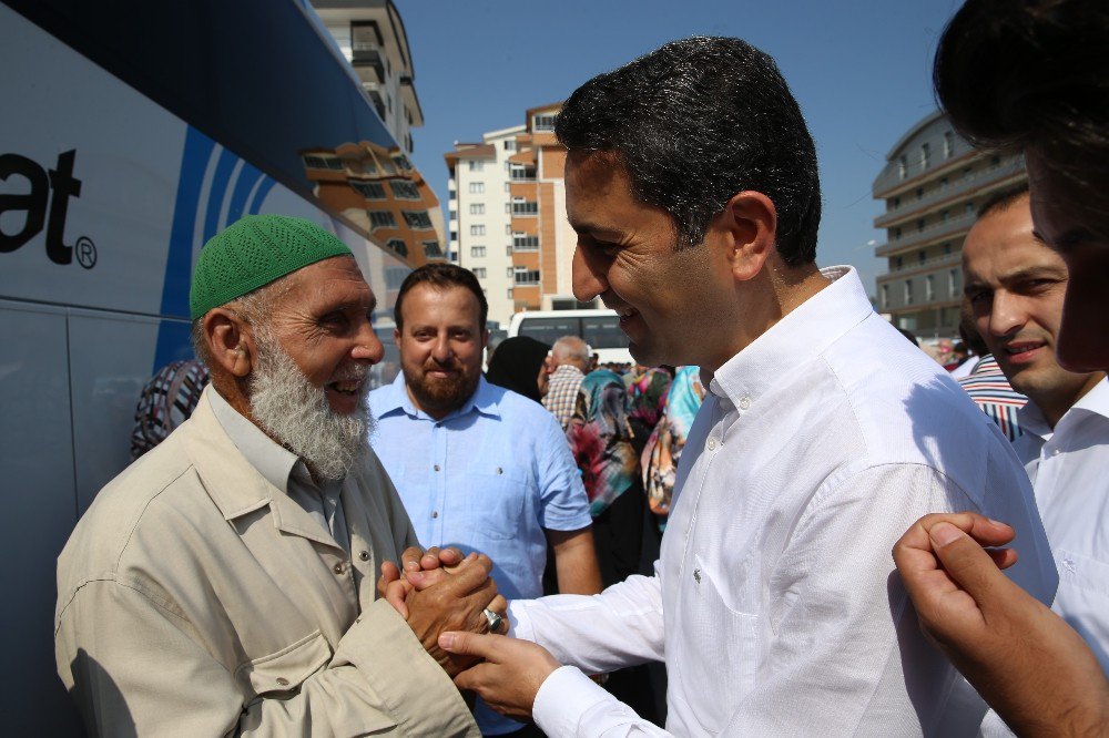 Tokat’ta ilk hac kafilesi kutsal topraklara uğurlandı