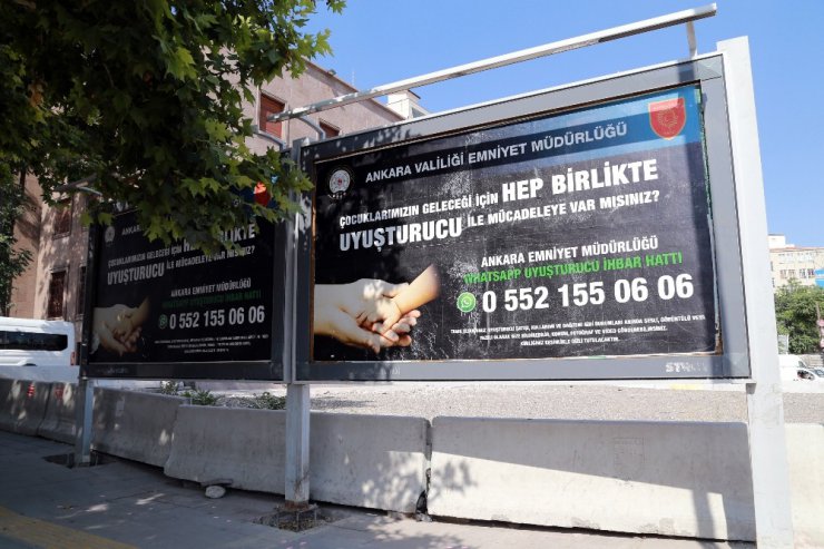 Ankara Emniyeti, uyuşturucu ile ’WhatsApp ihbar hattı’ndan mücadele edecek