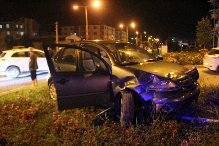 Bolu’da trafik kazası: 1 yaralı