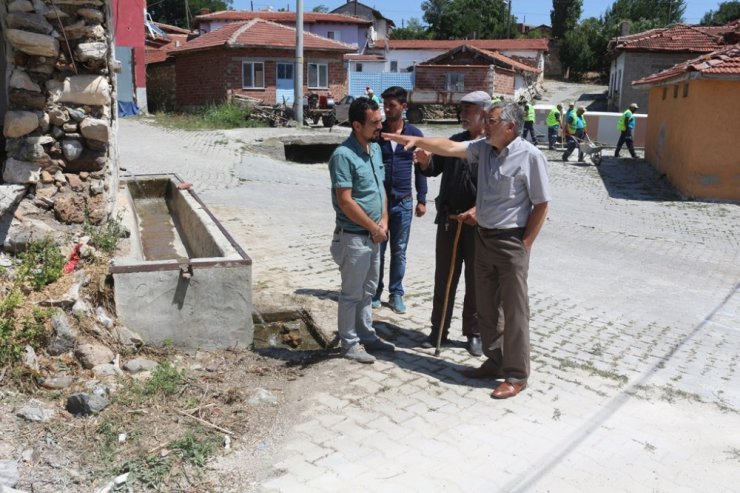 Başkan Bozkurt çalışmaları yerinde inceledi