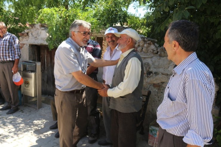 Başkan Bozkurt çalışmaları yerinde inceledi