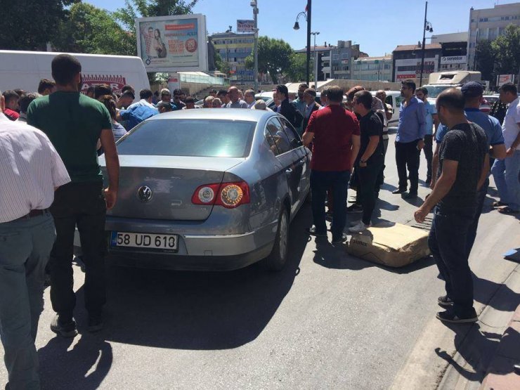 Malatya’da otomobilin çarptığı bir kişi yaralandı