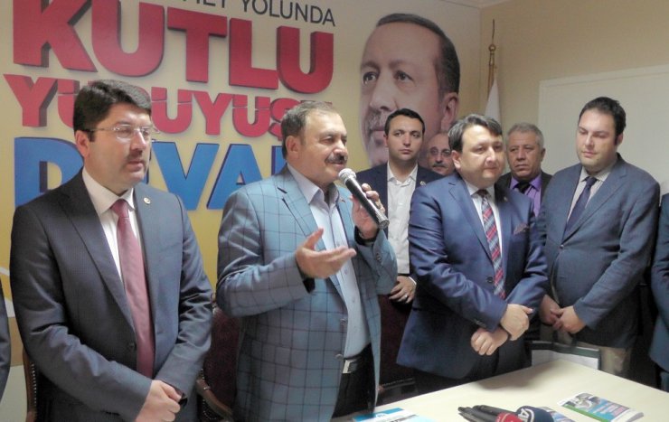 Bakan Eroğlu, 15 tesisin toplu açılış töreni için Bartın’da