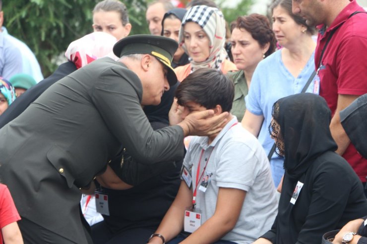 Şehit Astsubay Gedik’e doğum gününde son veda