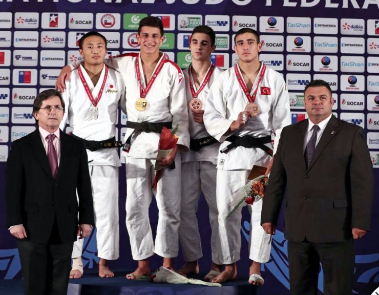 Ümitler Dünya Judo Şampiyonası’nda Mustafa Koç, bronz madalya kazandı