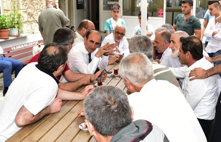 Edebali, kentsel dönüşümü yerinde anlatıyor