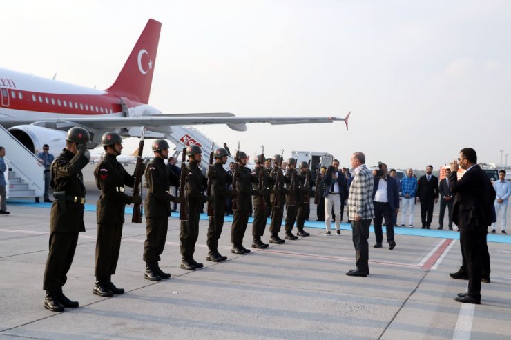 Cumhurbaşkanı Erdoğan Antalya’dan ayrıldı