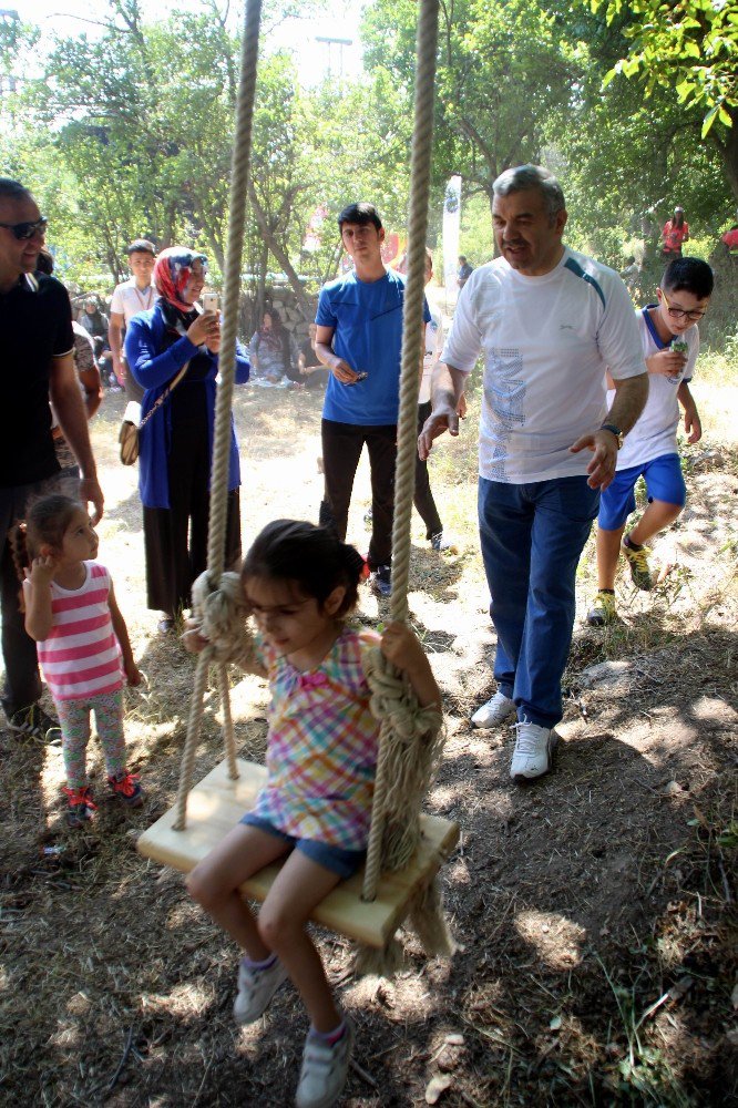 Doğa yürüyüşüne yoğun ilgi