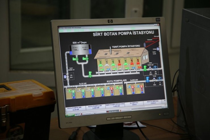 Botan İçme Suyu İstasyonu devreye girdi