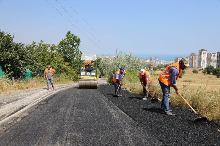 Atakum’da 1 yılda 1 milyon metrekare yol