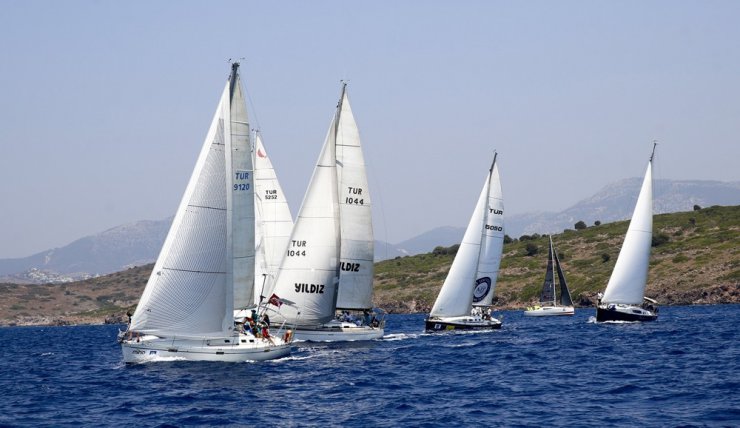 Bodrum’da düzenlenen yelken yarışlarında birinciler belli oldu