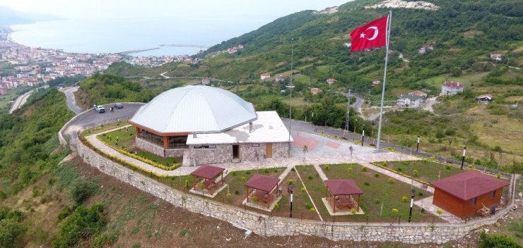 Cide Tuğtepe Mesire alanı vatandaşların hizmetine açıldı