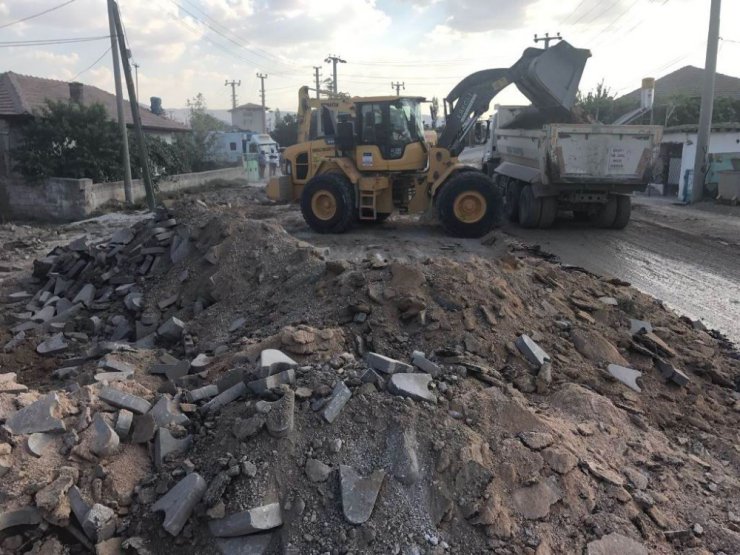 Ereğli Belediyesi asfalt çalışmalarını sürdürüyor