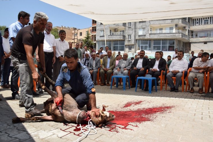 Göl Caminin temeli törenle atıldı