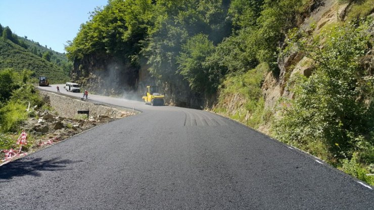 Gölköy’de asfalt seferberliği