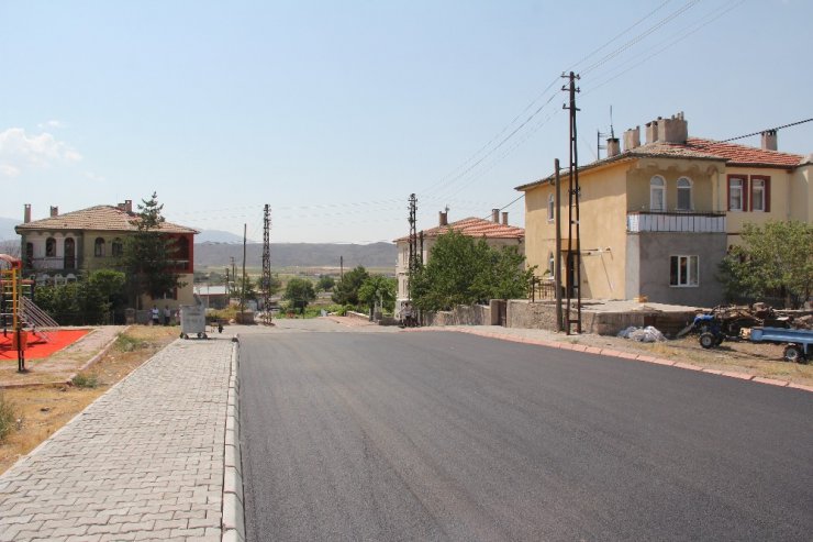 İncesu Gönenkent Mahallesinde asfalt çalışmaları başladı