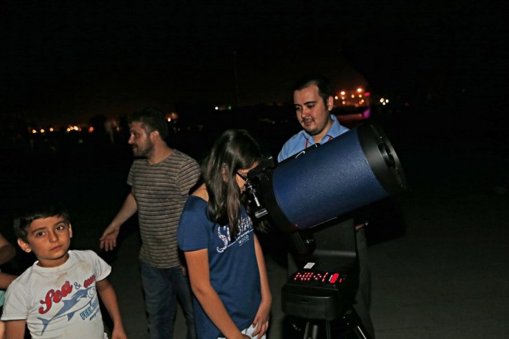 Bilim Merkezi’nde meteor yağmuru şöleni