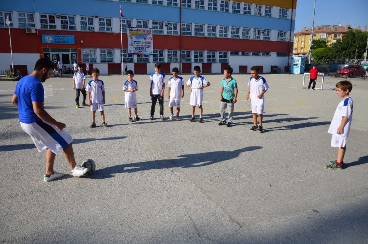 Pursaklar’da yaz spor okulu coşkusu