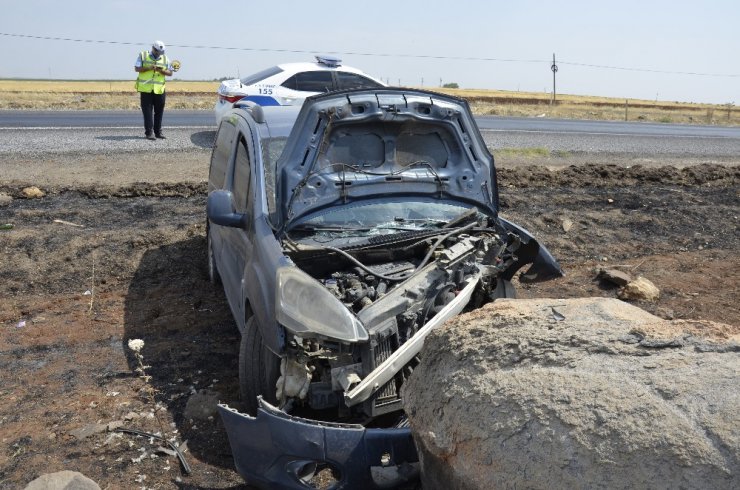 Siverek’te trafik kazası: 3’ü çocuk 5 yaralı