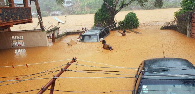 Sierra Leone’de toprak kayması