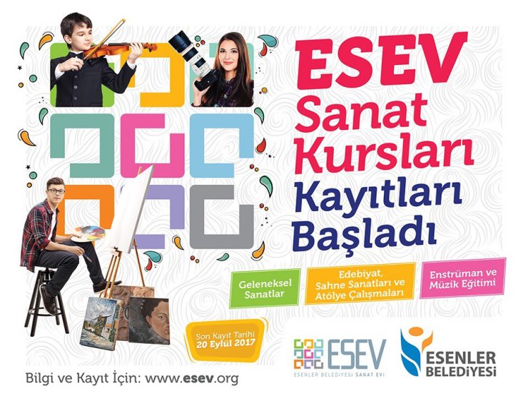 ESEV sanatseverleri bekliyor