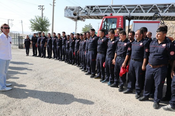 Mardin’de itfaiye personeline eğitim