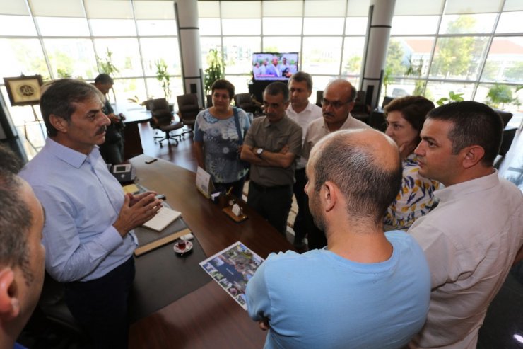 Turizm Bakanlığı heyetinden, Başkan Alemdar’a ziyaret