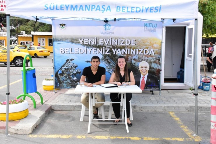 Süleymanpaşa kayıt danışma bürosuyla öğrencilerin hizmetinde