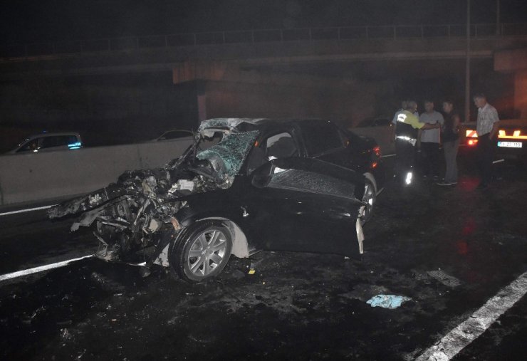 Tekirdağ’da trafik kazası: 1 ölü, 2 yaralı